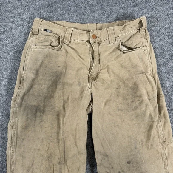 Carhartt FR Pants Mens 34x34 (Fits 32x32) 2112 Cat 2 Flame Resistant 104204 - Picture 3 of 16